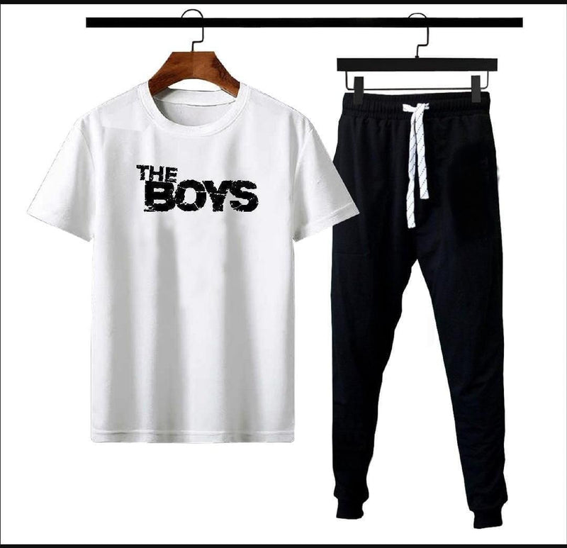 2 pcs Mens Dri fit printed tracksuit