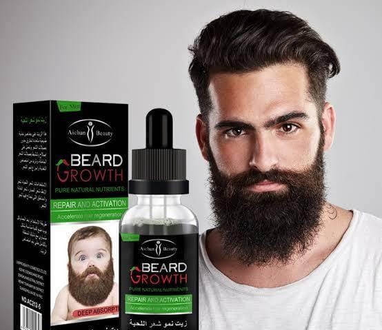 Beard growth oil