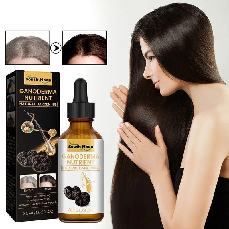 Nourishing anti graying hair serum