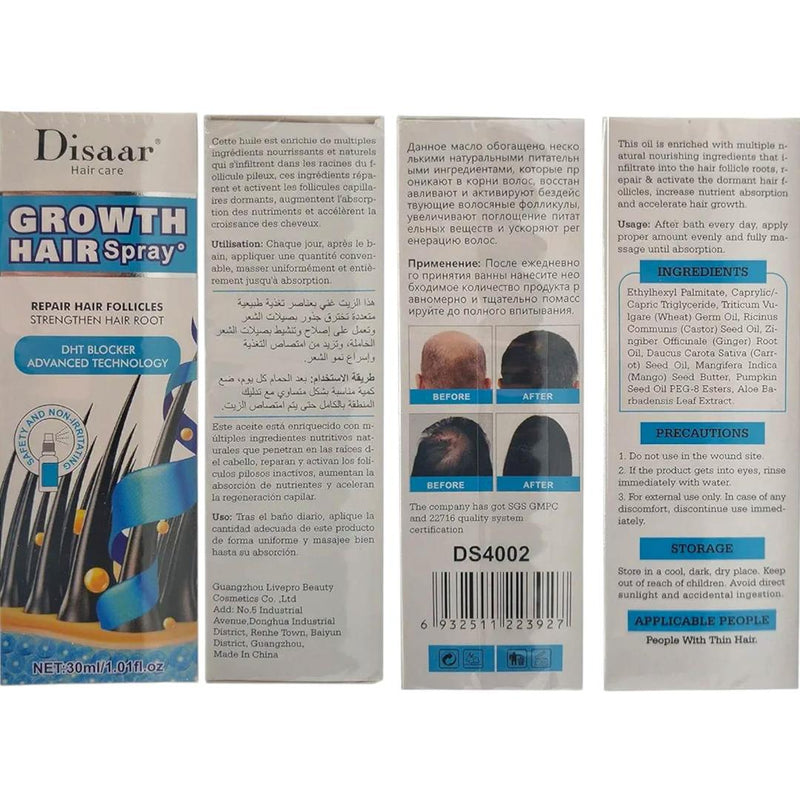 Product Name: Hair Growth Spray, 30 ml - Pack Of 3