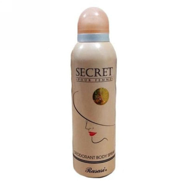 Secret body spray