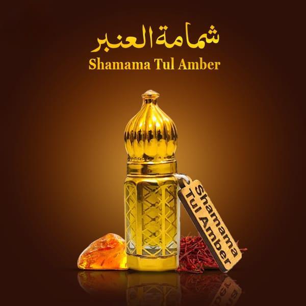 Long lasting Shamama tul Amber Ittar