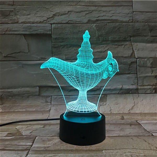 LED table lamp 3D