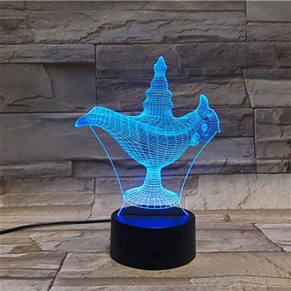 LED table lamp 3D