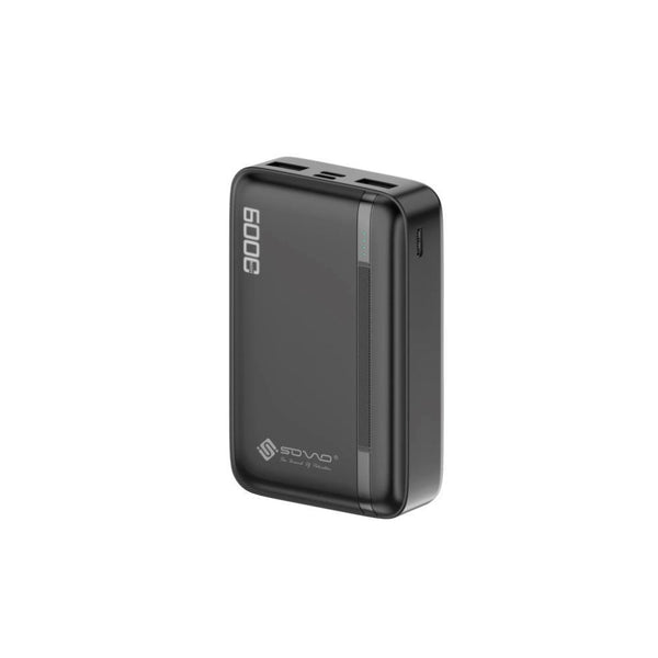 : Compact &amp; Portable 6000mAh Power Bank with Dual USB Ports